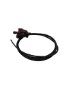 Logan double piston front brake caliper + cable
