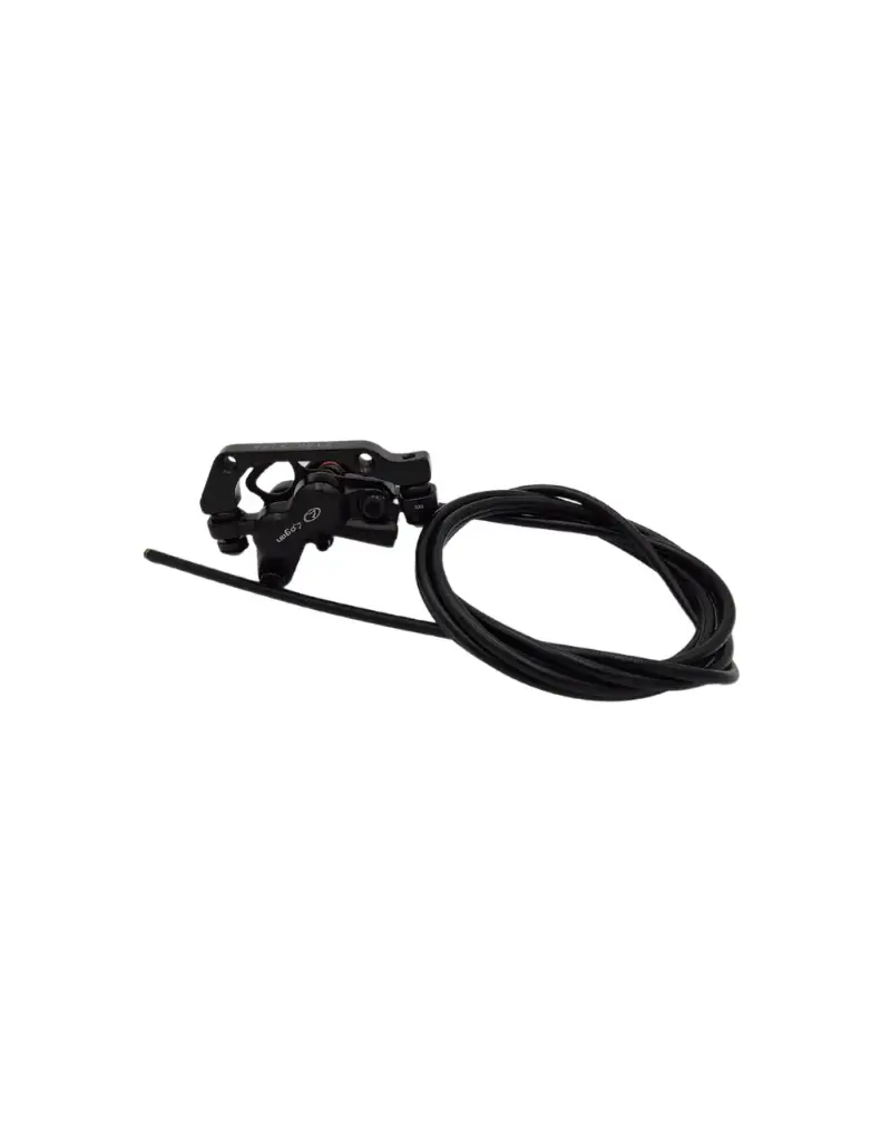 Logan four-piston rear brake caliper + cable
