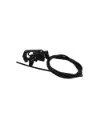 Logan four-piston rear brake caliper + cable