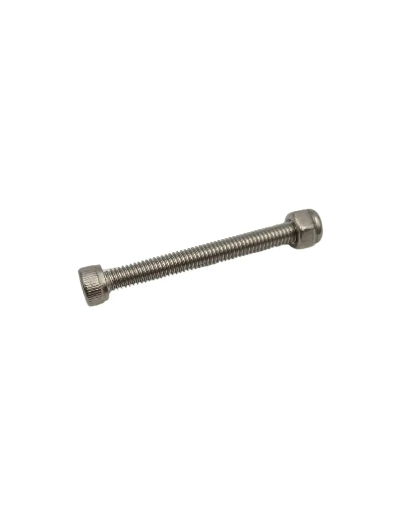 Screw and nut for plastic cover